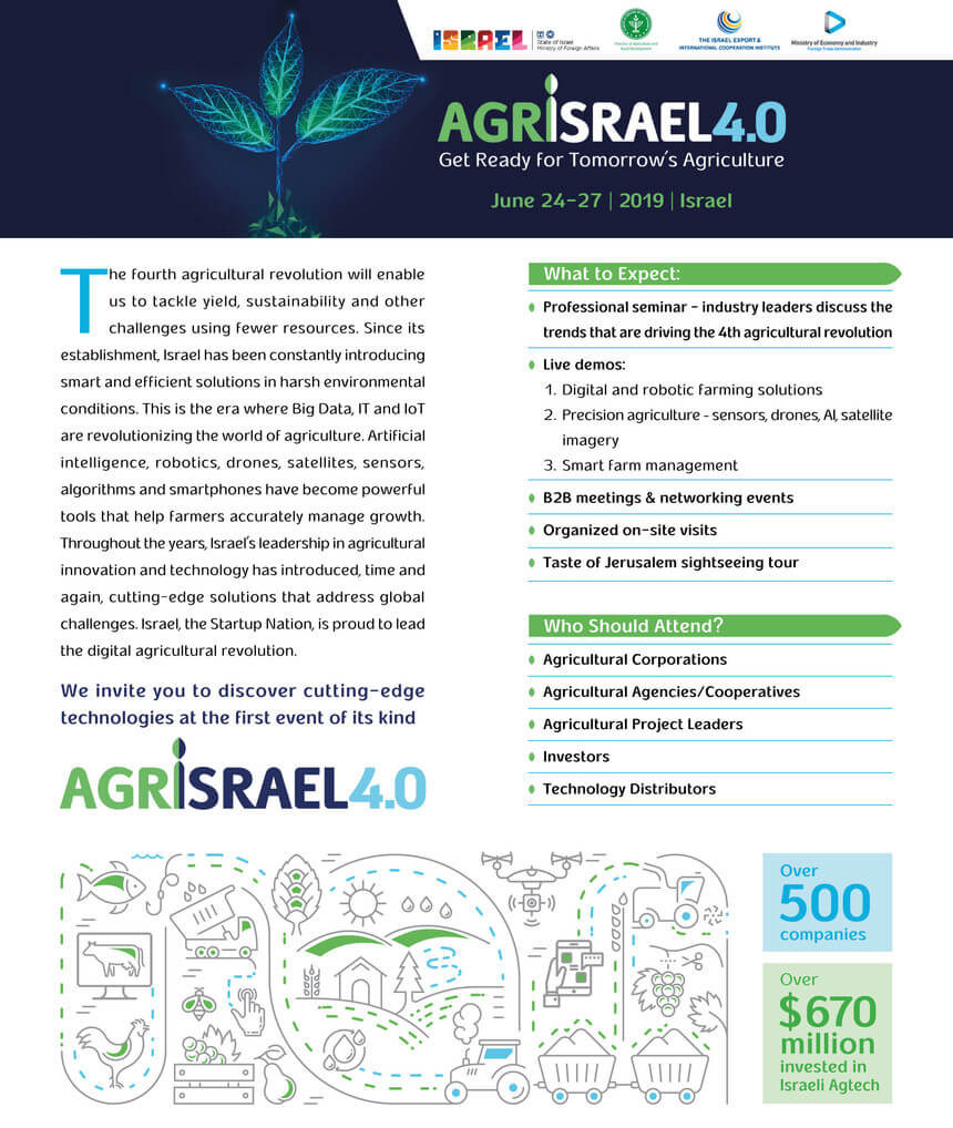 Programma AGRISRAEL 2019